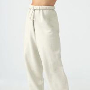 Joah Brown Oversized Joggers - Sahara French Terry